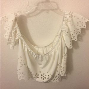 Off-the-shoulder Top